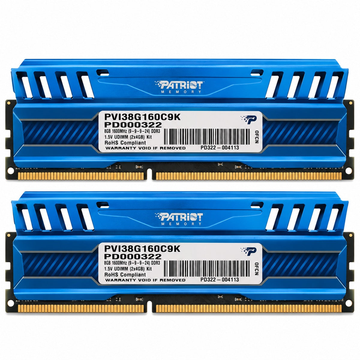 Illustration of Patriot Viper 3 8GB (2x4GB) DDR3 RAM kit