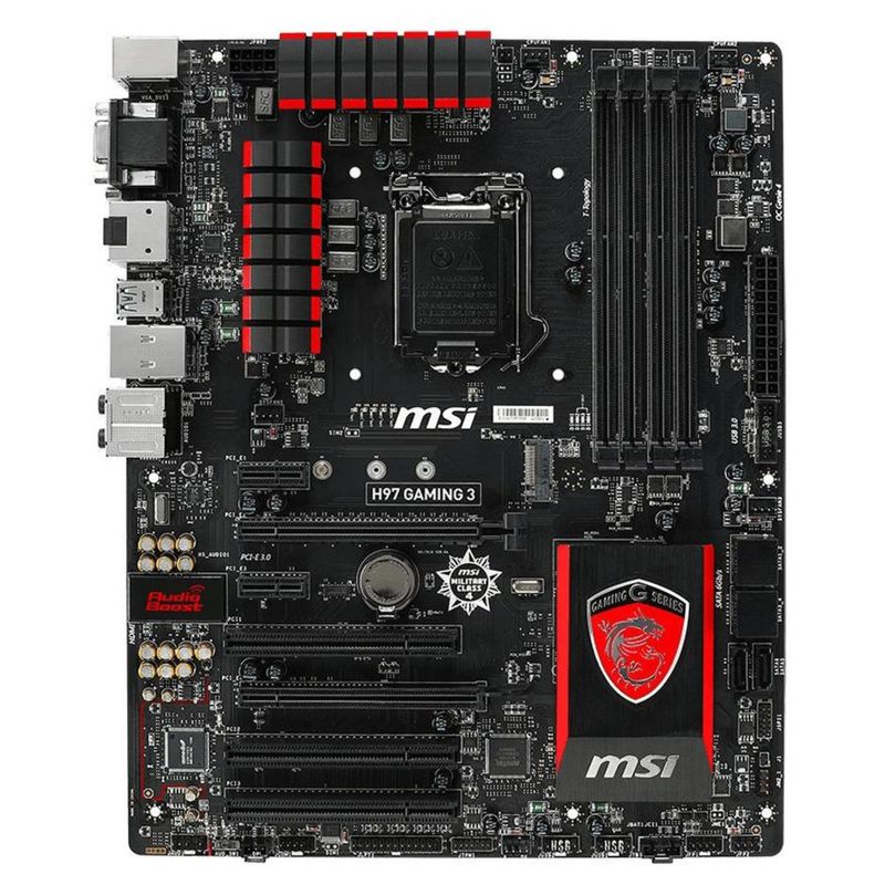 MSI H97 GAMING 3 LGA1150 ATX Motherboard