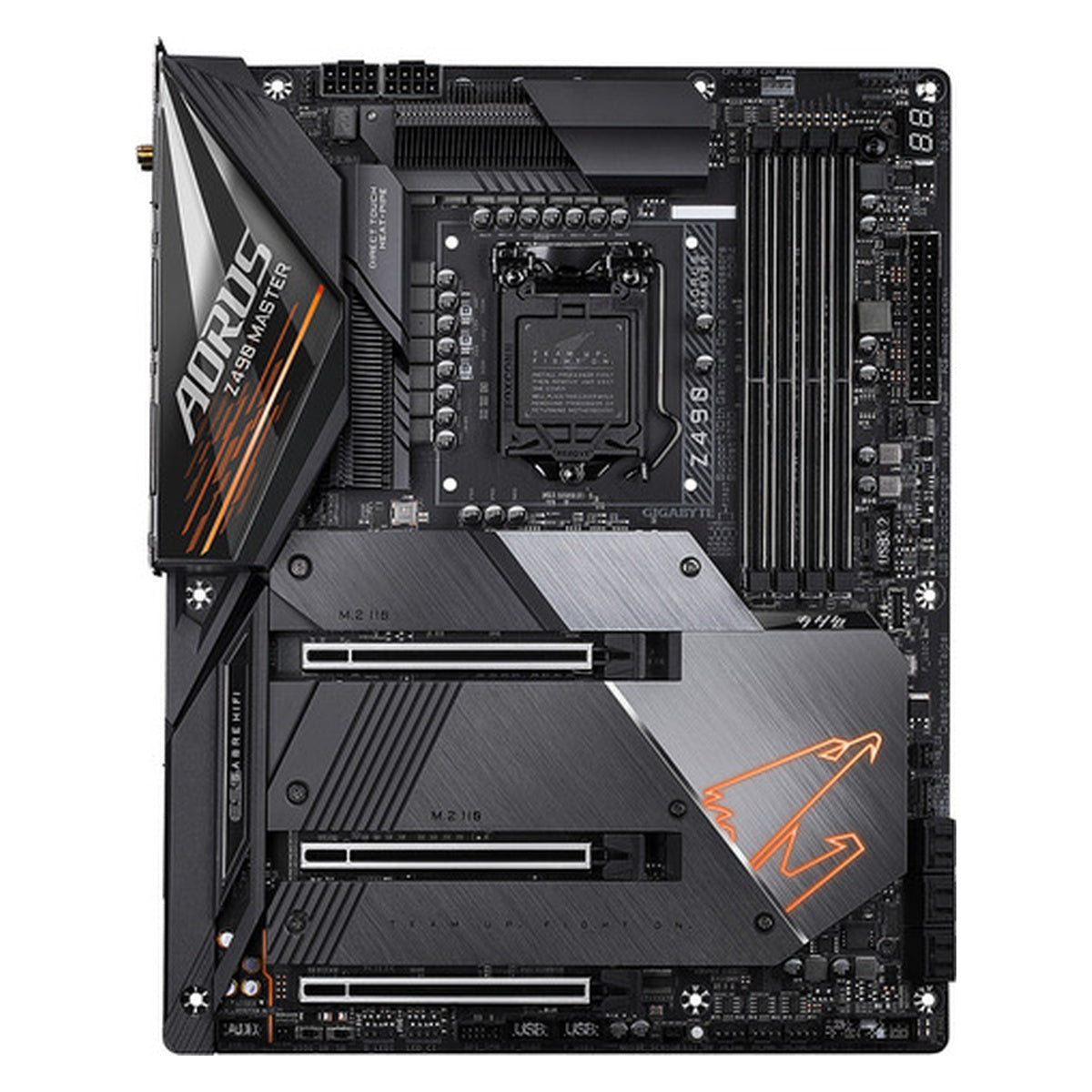 Gigabyte Z490 AORUS MASTER – front