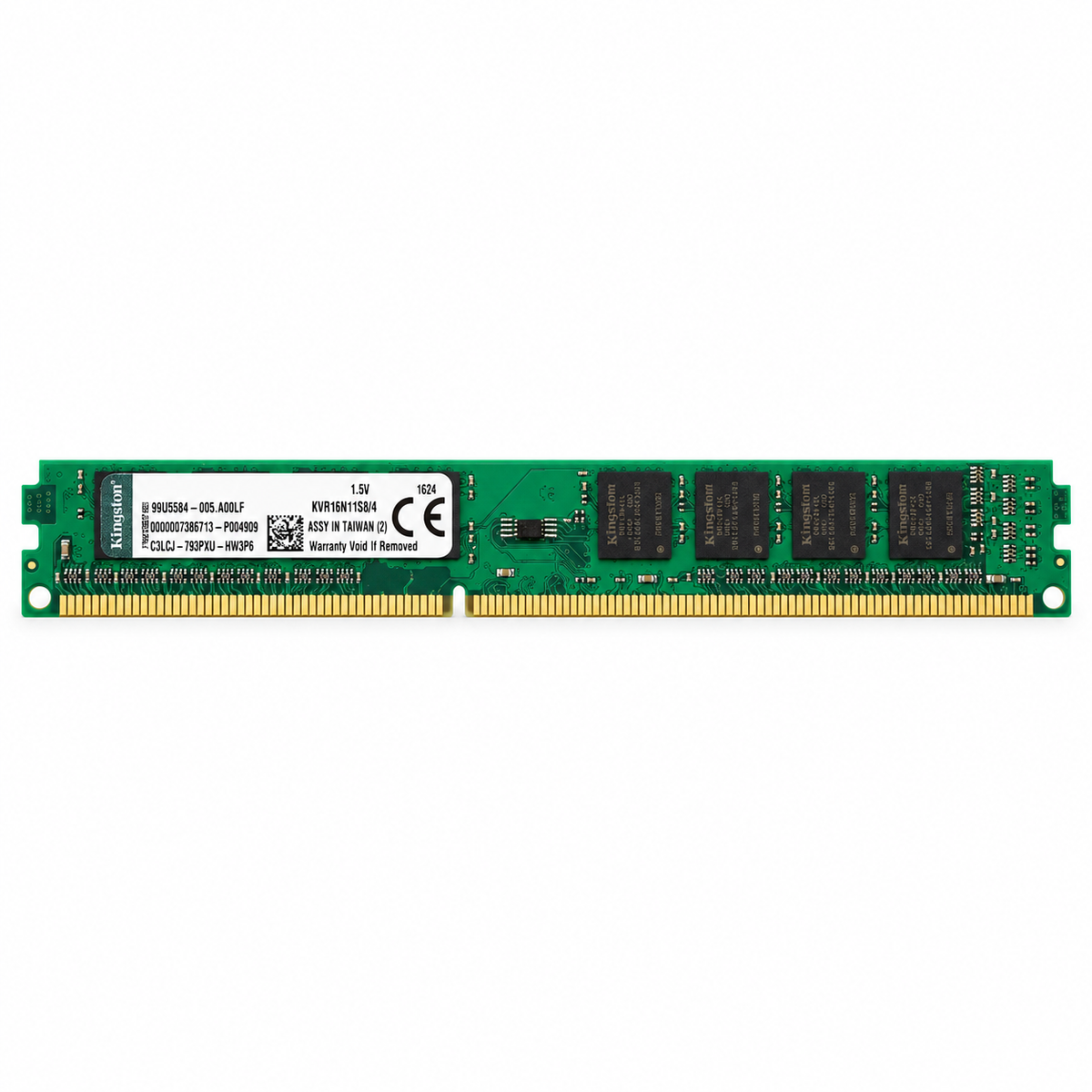 Kingston ValueRAM 4GB DDR3-1600 Desktop RAM