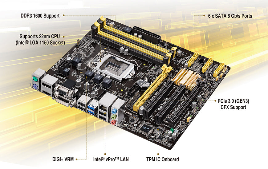 Asus Q87M-E – UNREAL TECH