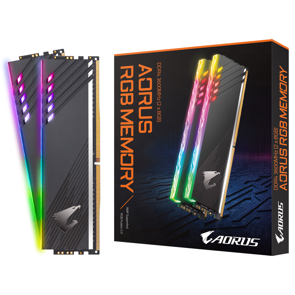 Aorus 16GB RGB 3600MHz DDR4