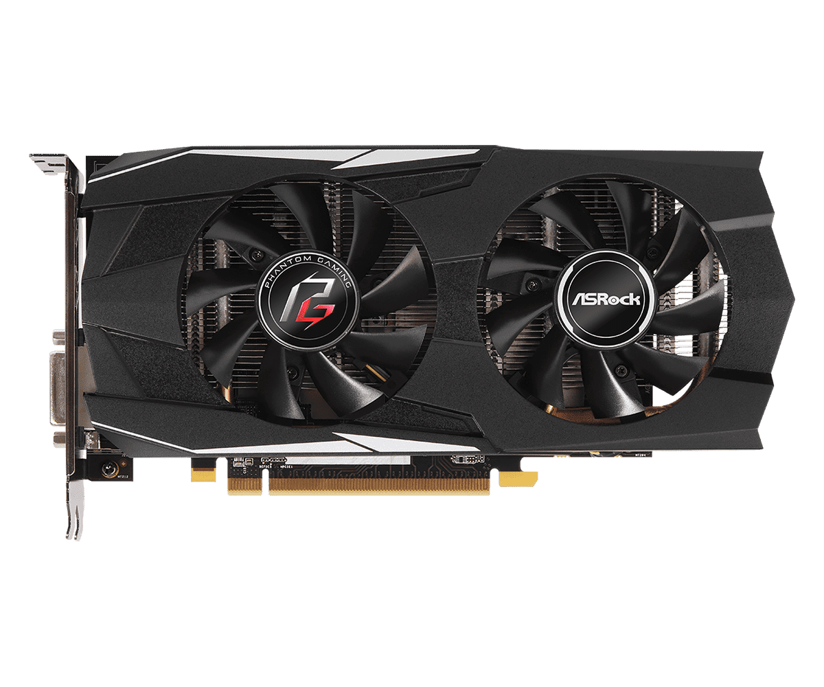 Asrock RX570 4G Phantom – product view 3