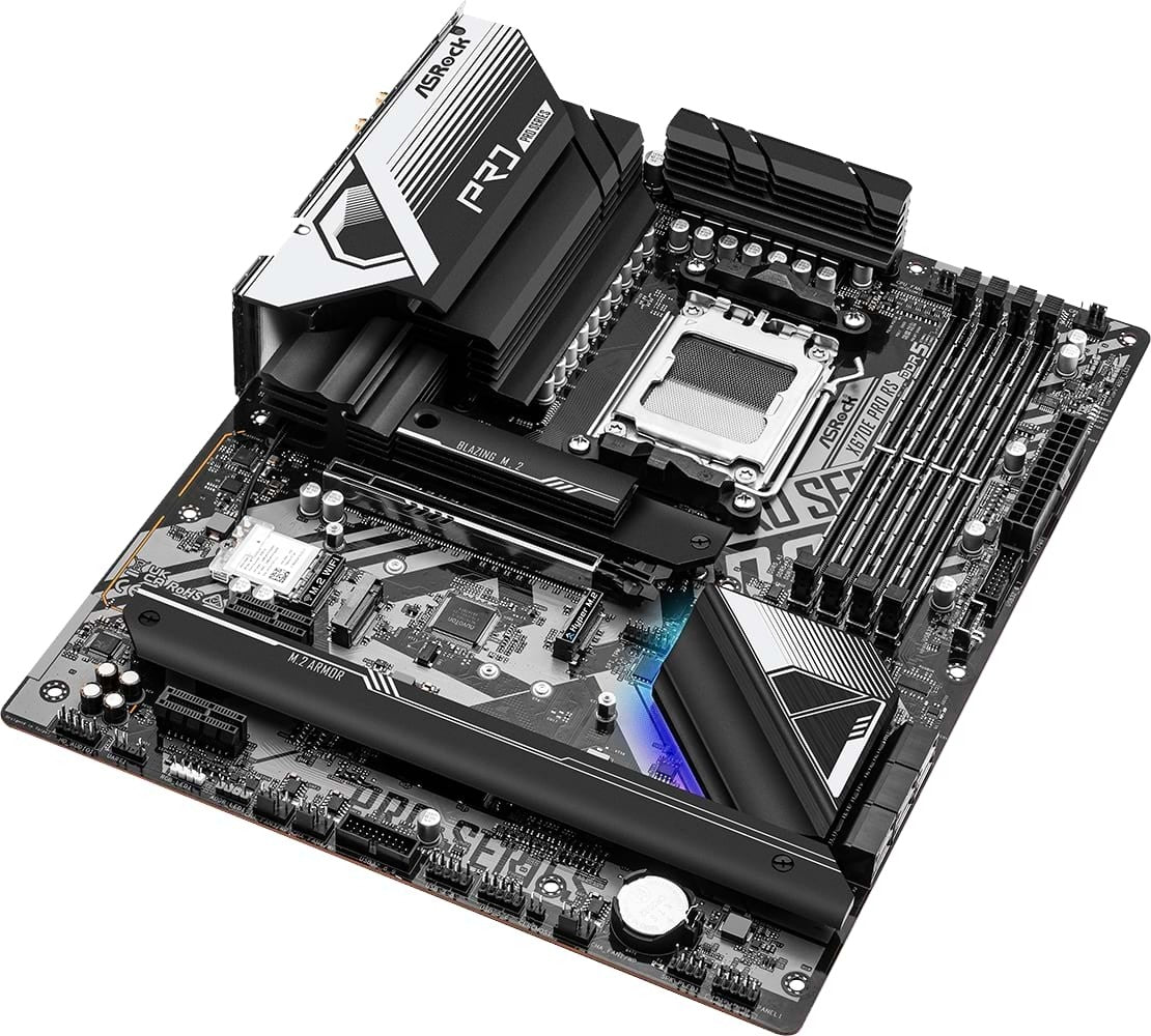 Asrock X670E Pro RS Wifi – product view 3
