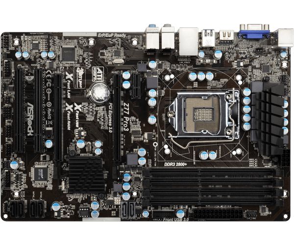 Asrock Z77 Pro 3 – product view 3