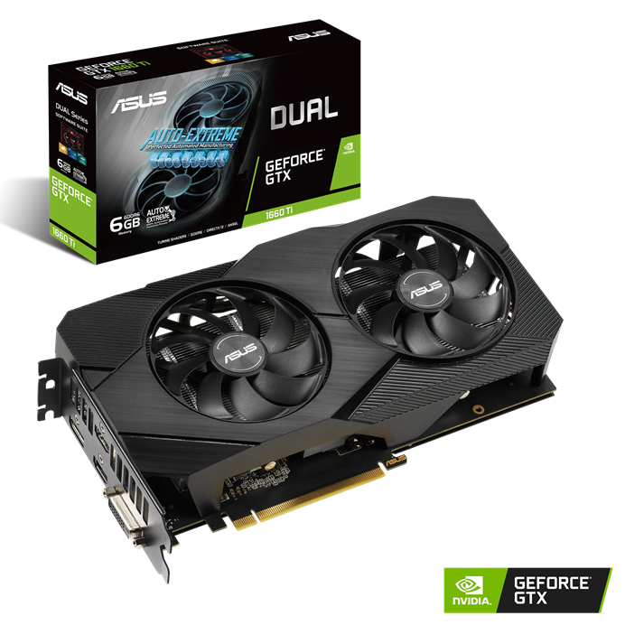 Asus Gtx 1660TI Dual Evo OC