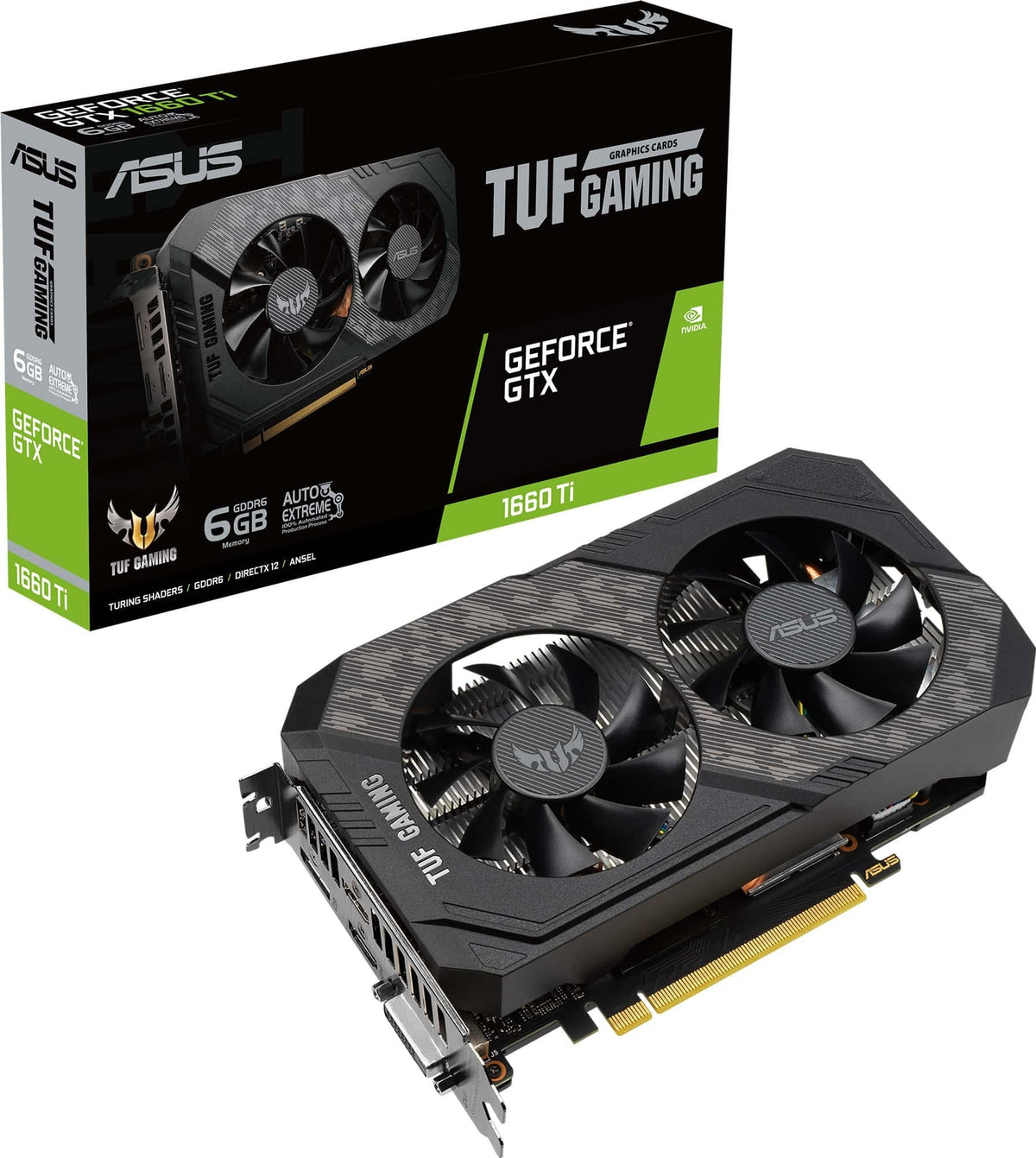 Asus Tuf Gtx 1660TI 6G – product image