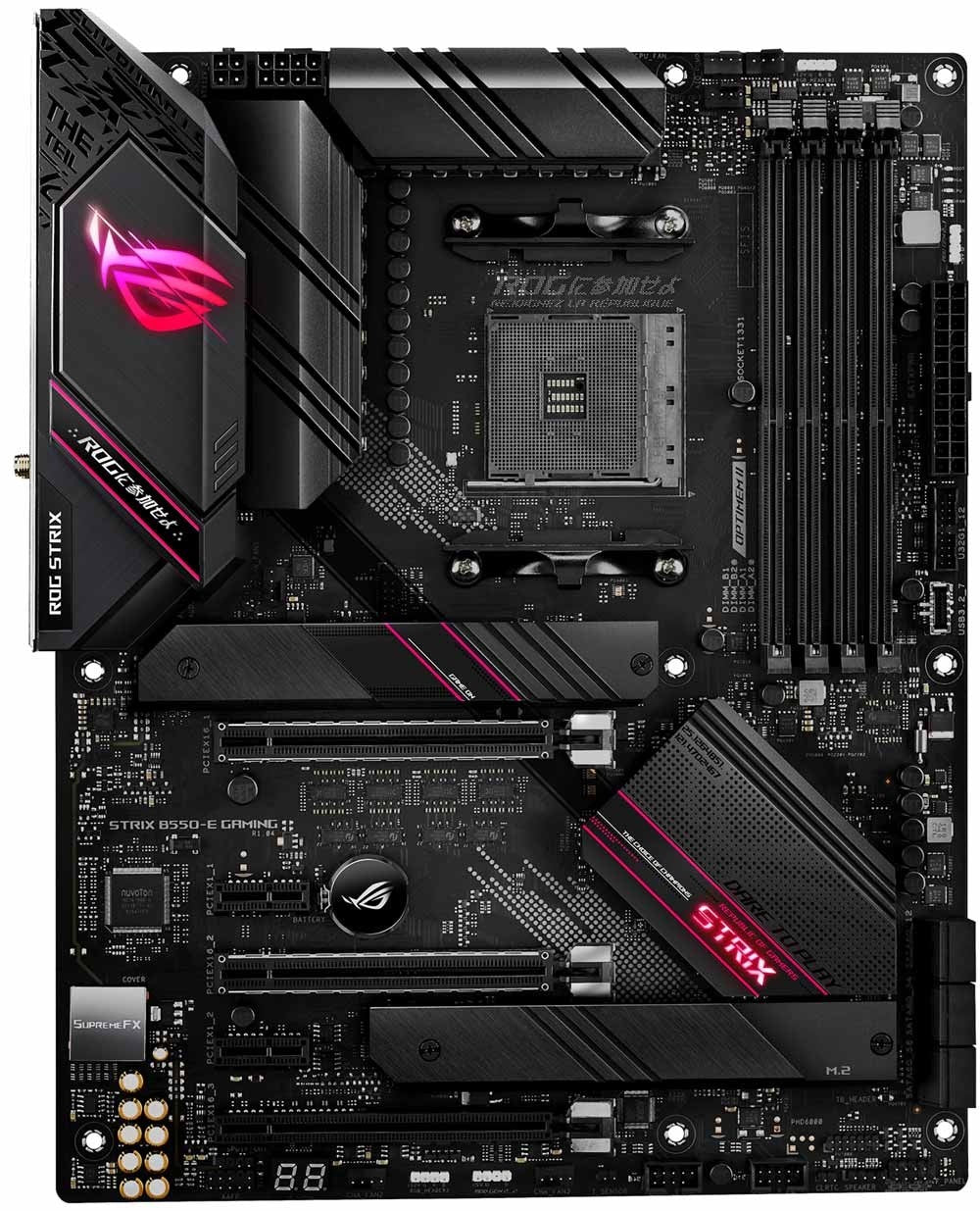 Asus Strix B550-E Wifi – product view 3