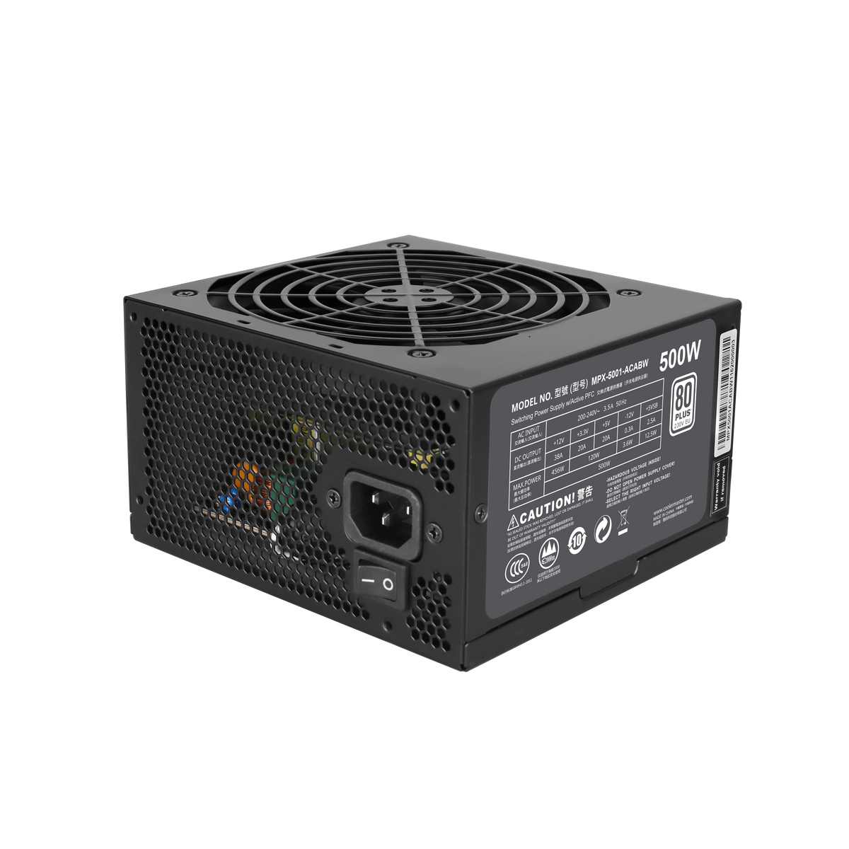 Cooler Master 500w 80+