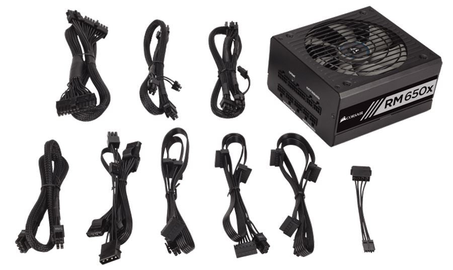 Corsair RM650X – product view 4