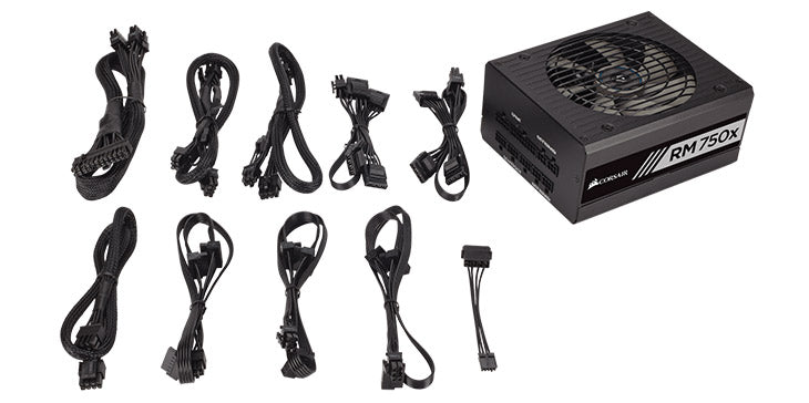 Corsair RM750X – product view 4