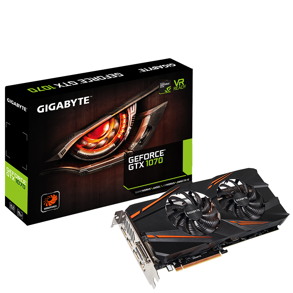 Gigabyte GTX 1070 8G Windforce