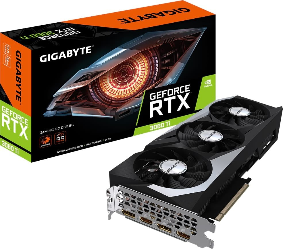 Gigabyte Rtx 3060TI 8G Gaming OC