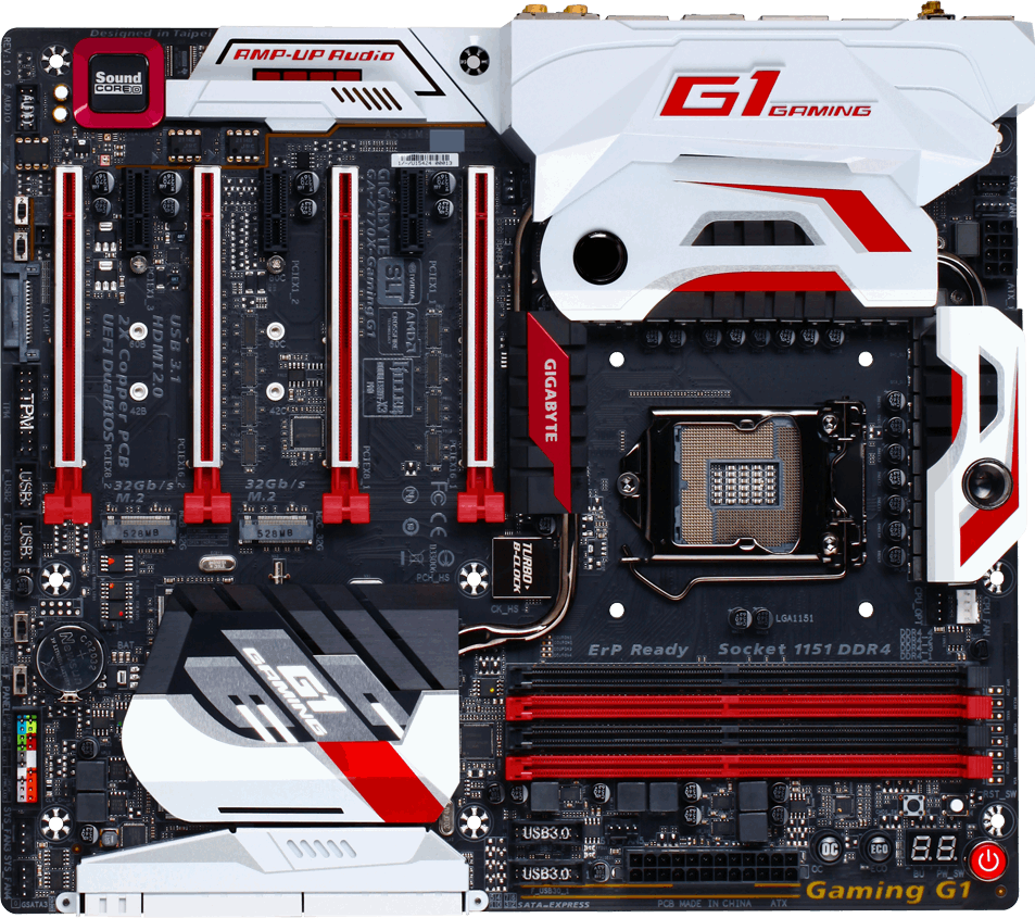 Gigabyte Z170x G1 Wifi – product view 3