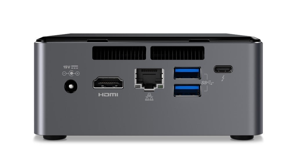 Intel NUC - i5 7260u - 8GB Ram - 128GB SSD - WIFI - Win 10 Pro – product view 2