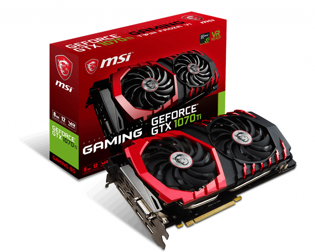 MSI GTX 1070TI 8G Gaming X