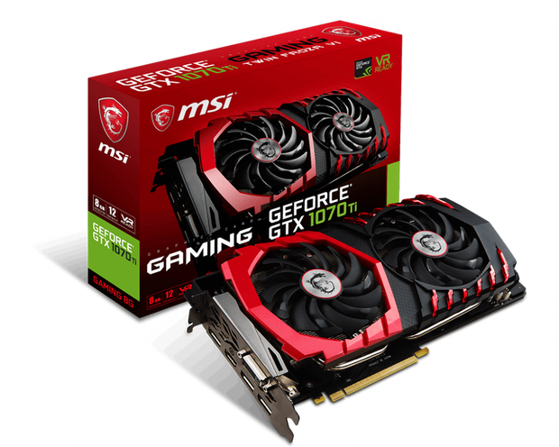 MSI GTX 1070TI 8G Gaming X