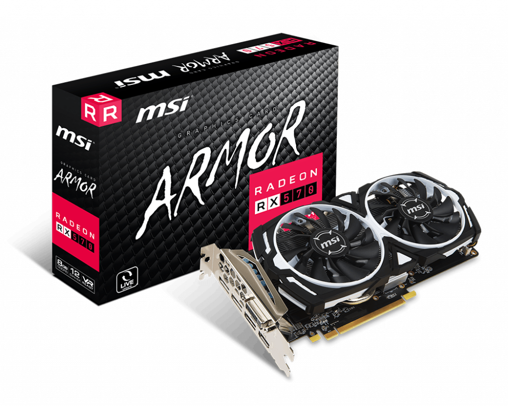 MSI RX570 8G Armor OC