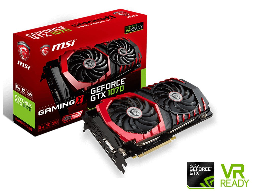 MSI GTX 1070 8G Gaming X