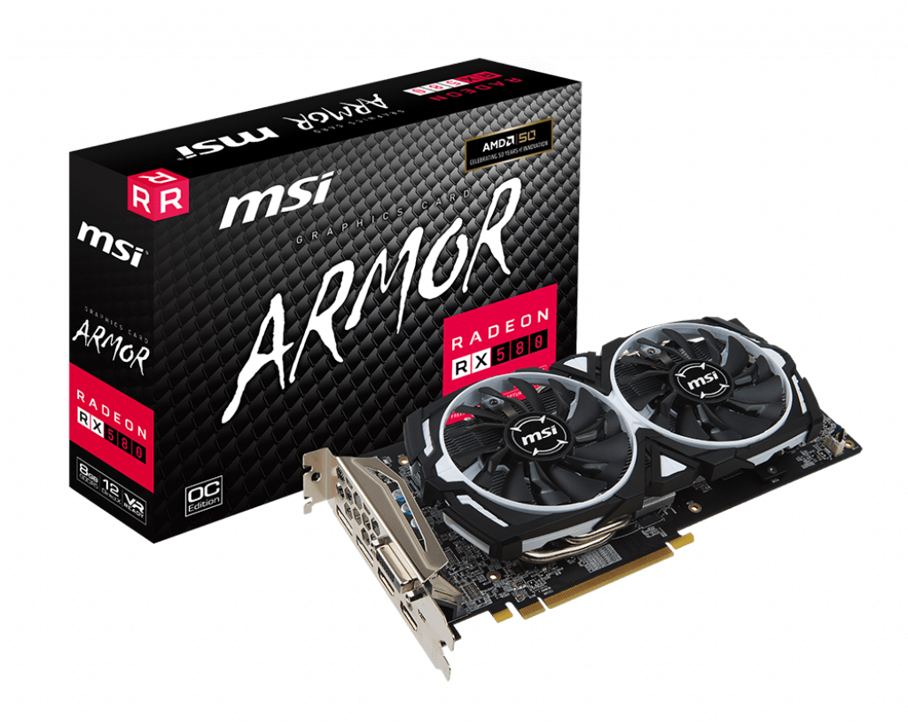 MSI RX580 8G Armor OC