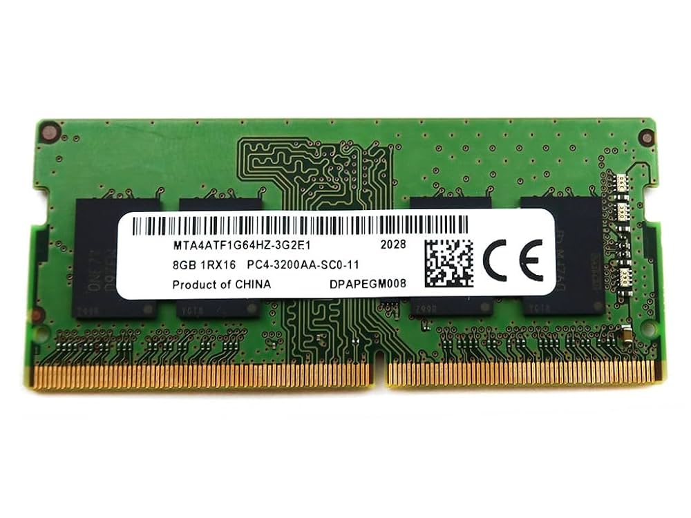 Micron 8GB 3200Mhz DDR4