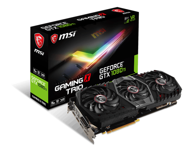 MSI Gtx 1080TI 11G Gaming X Trio