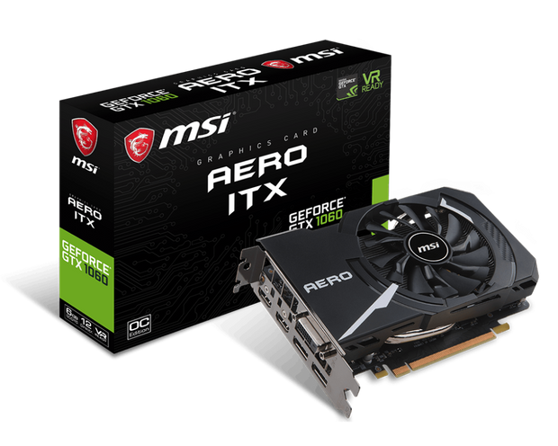 Msi Gtx 1060 6G Aero Itx