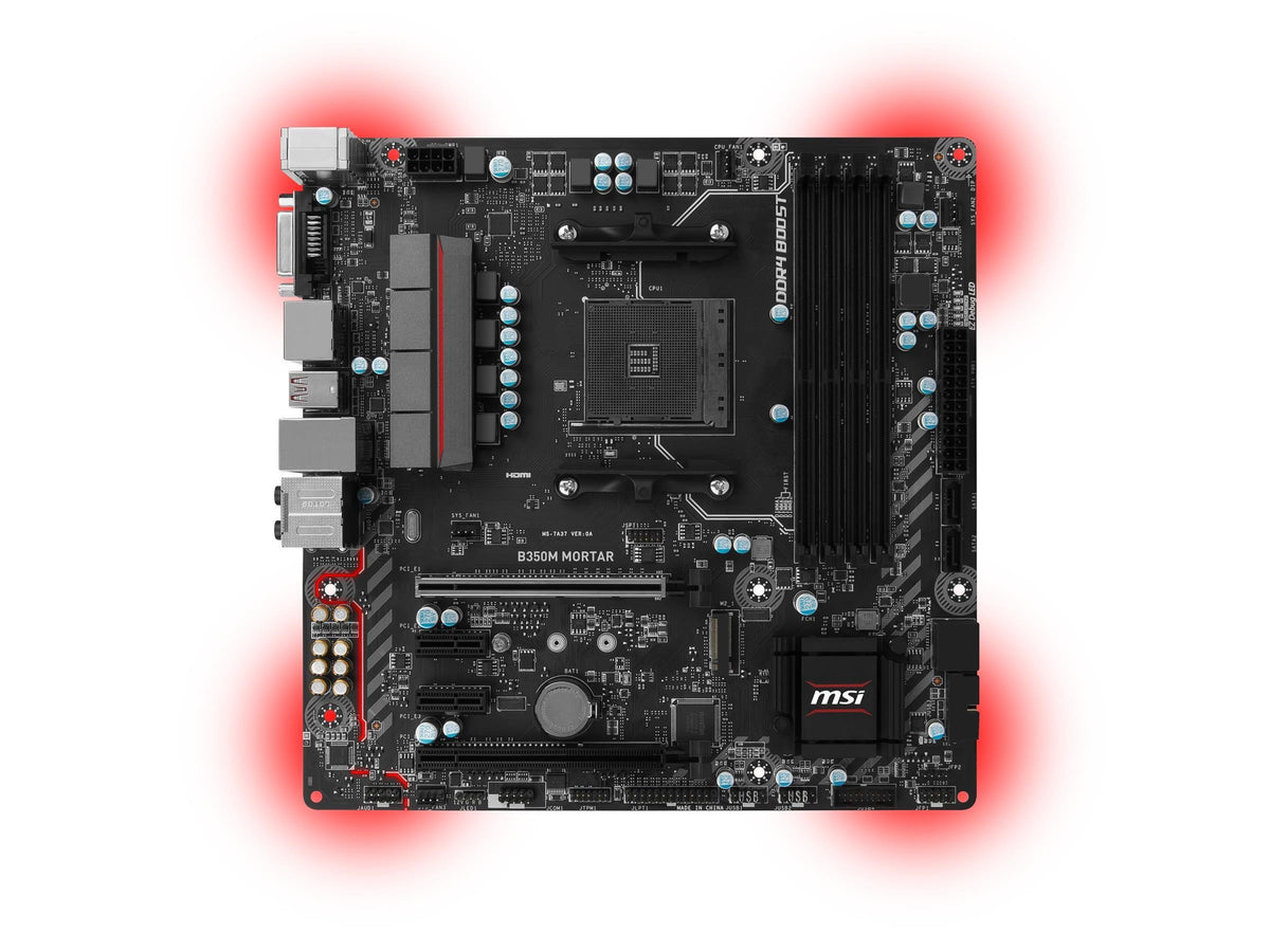 MSI B350M Mortar