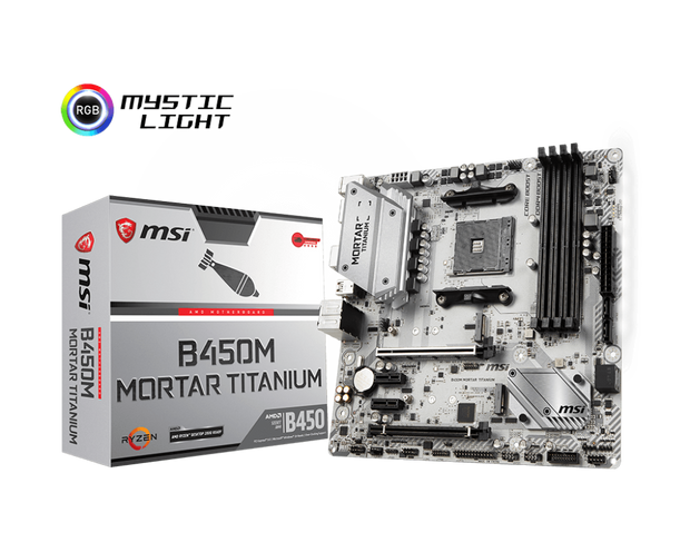 Msi B450m Mortar Titanium