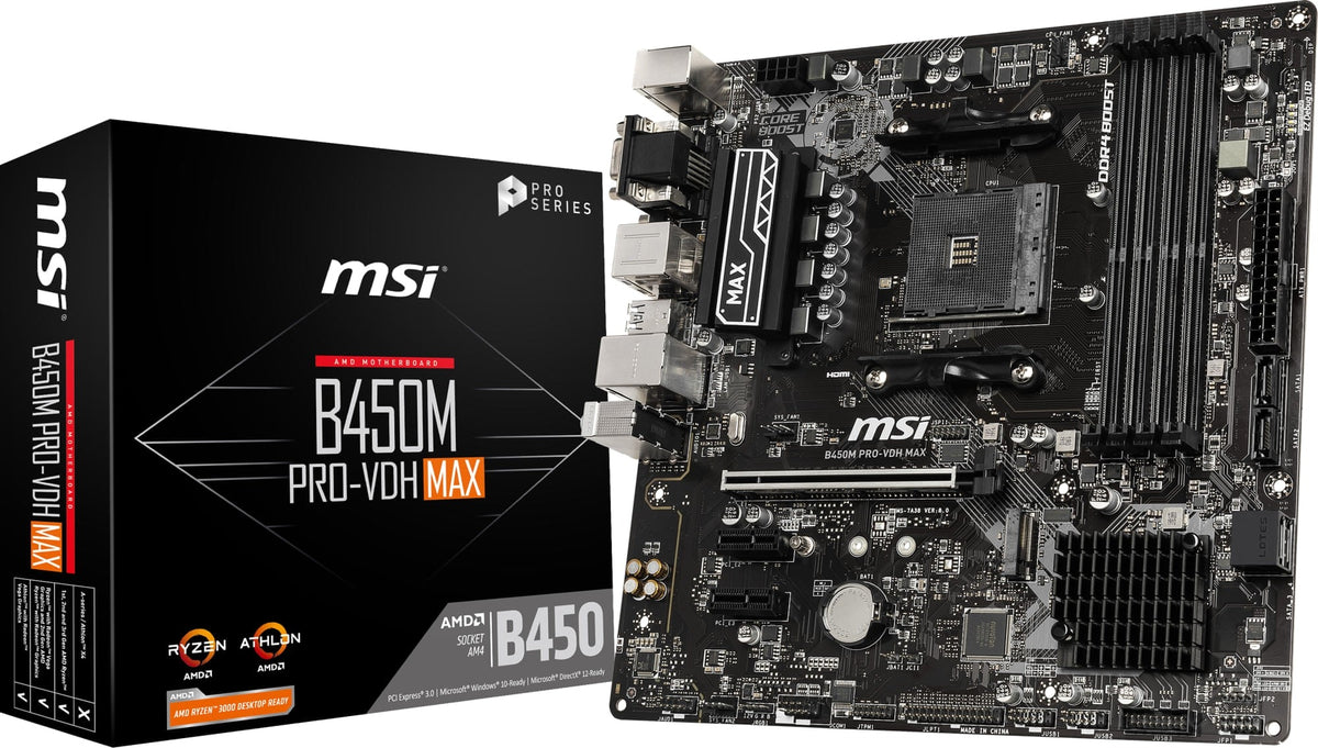 Msi B450m PRO-VDH Max