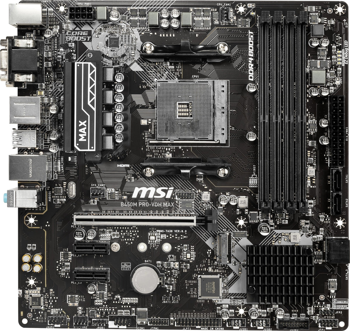 Msi B450m PRO-VDH Max