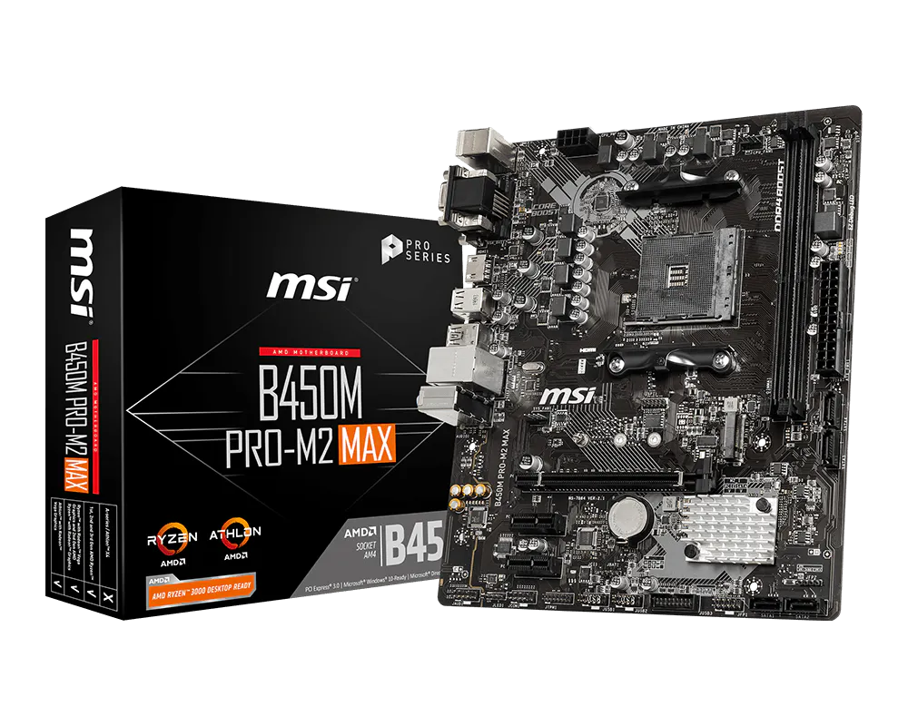 Msi B450m - M2 Pro Max
