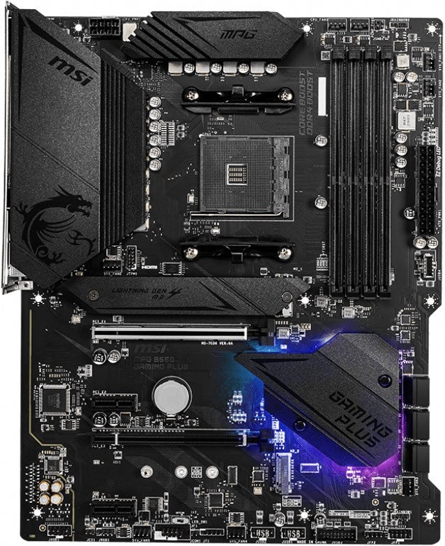 Msi B550 MPG Gaming Plus – product view 2
