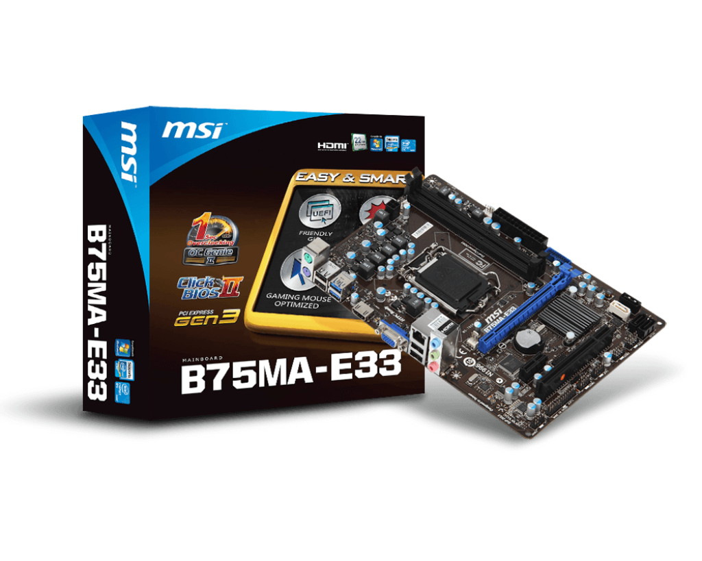 Msi B75MA - E33
