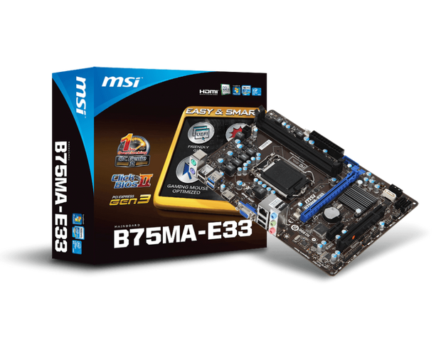 Msi B75MA - E33