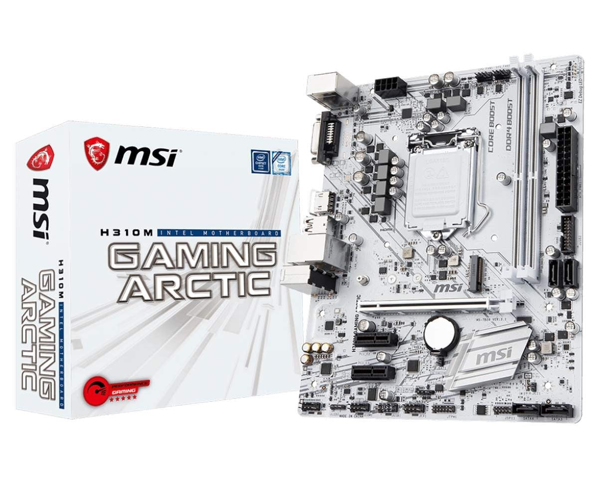 MSI H310m Artic Gaming