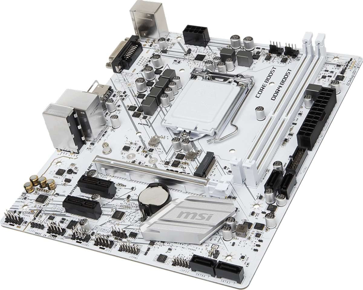 MSI H310m Artic Gaming