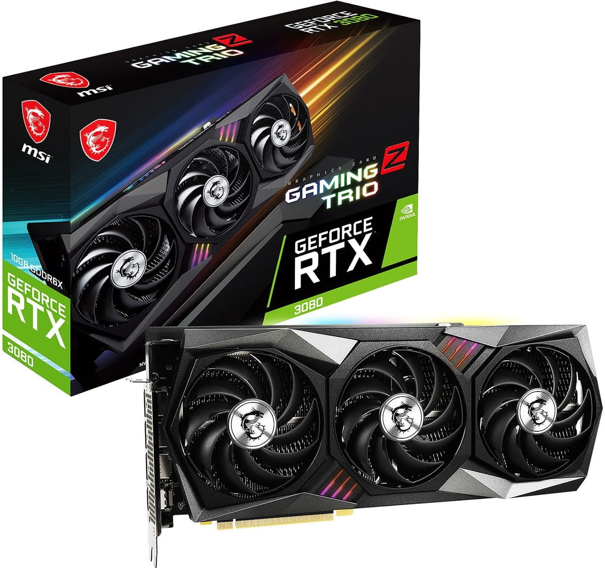 MSI Rtx 3080 10G Gaming Z Trio