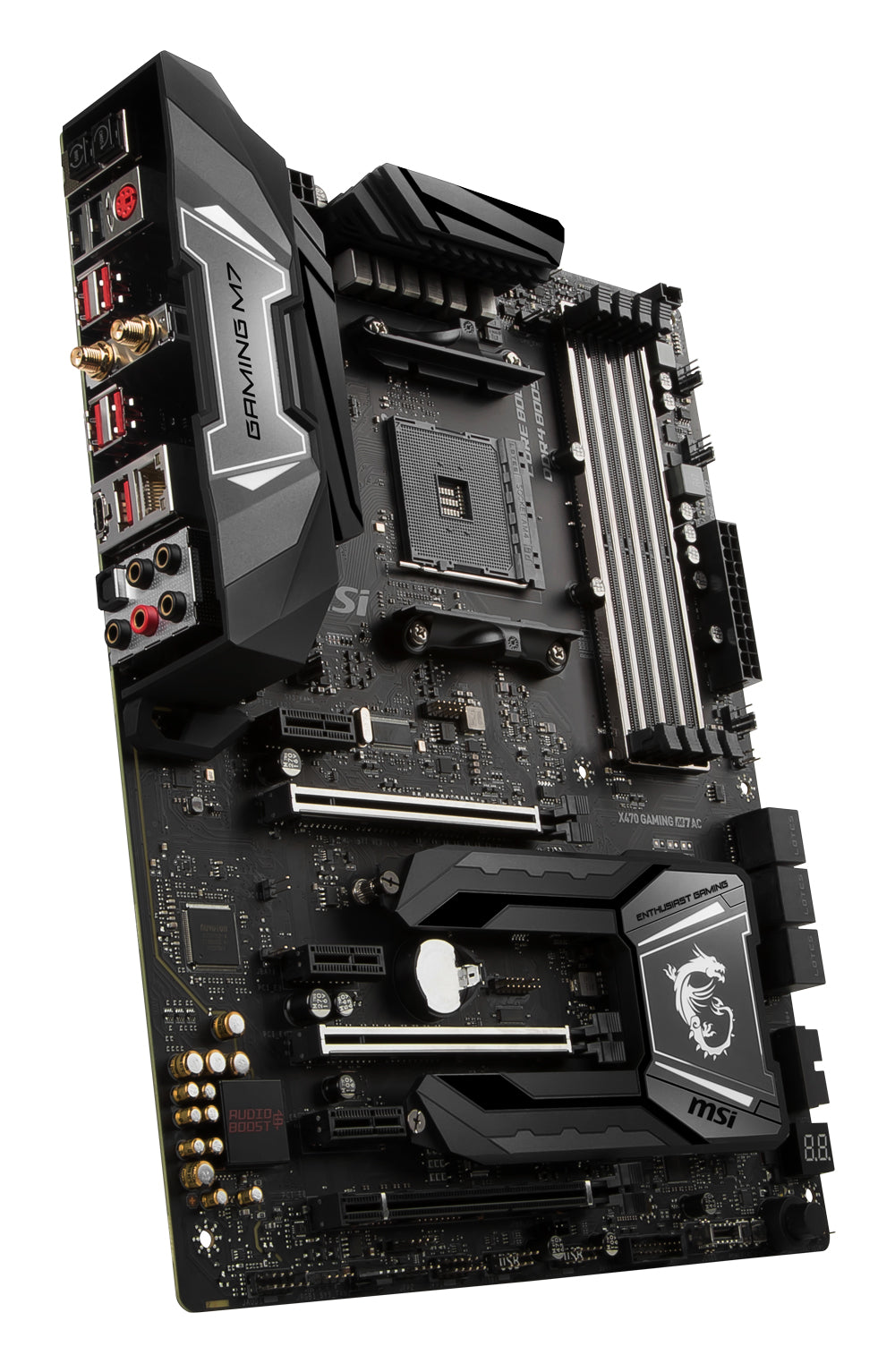 MSI X470 Gaming M7 AC – product view 3