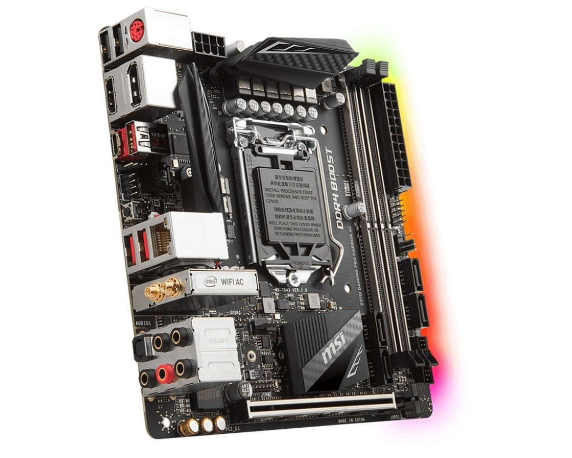 MSI Z370I Pro Carbon AC Wifi