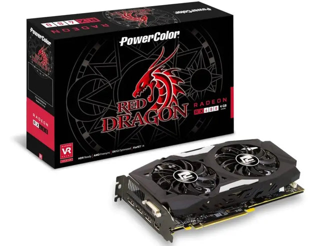 Powercolor RX480 4G Red Dragon