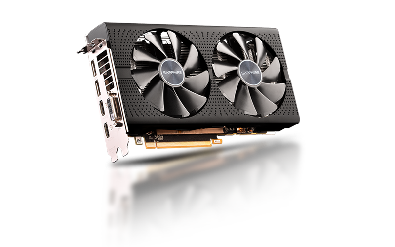 Sapphire RX570 8G Pulse – product view 3