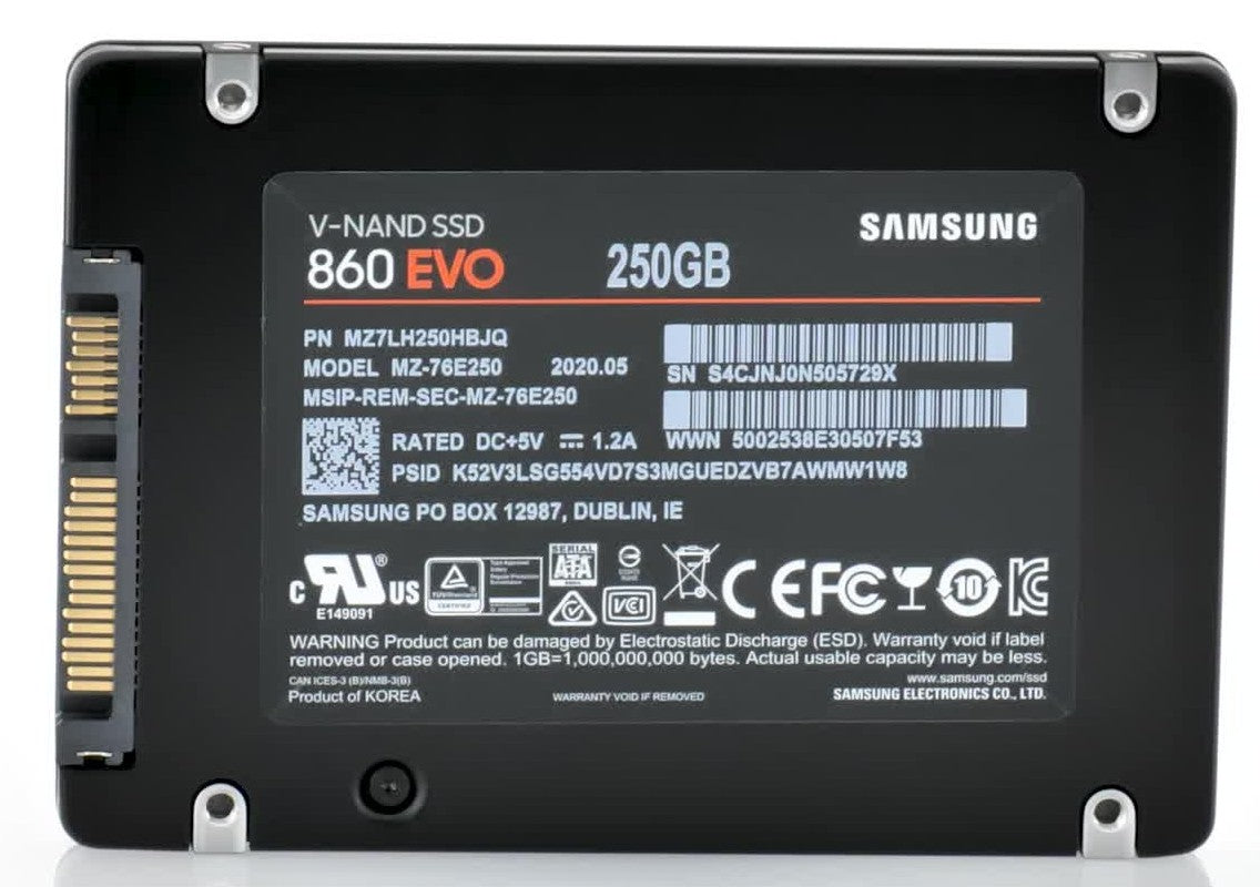 Samsung 250GB 860 Evo