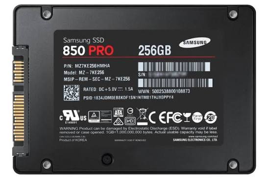Samsung 256 850 Pro