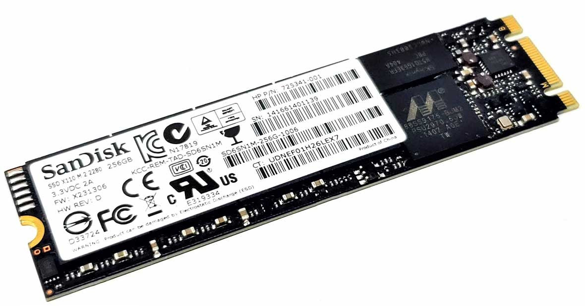 Sandisk 256GB M.2