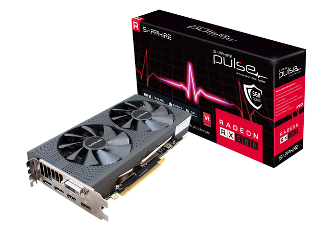 Sapphire RX580 8G Pulse