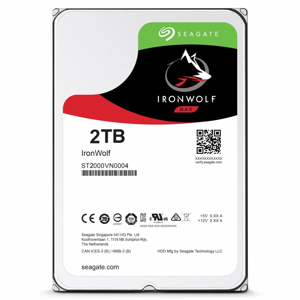 Seagate 2TB Iron Wolf Nas