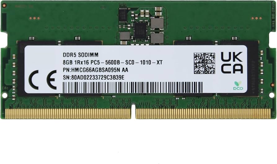 Sk Hynix 8GB 5600MHz DDR5