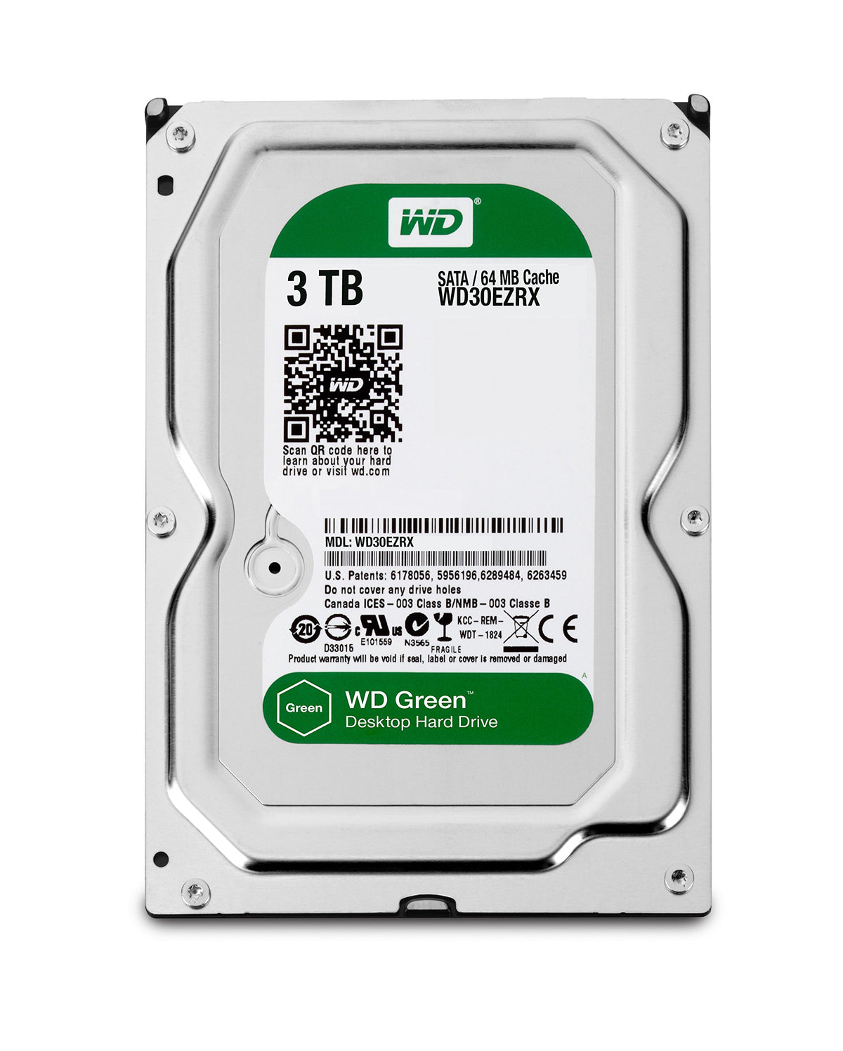 Western Digital 3TB 3.5" Green