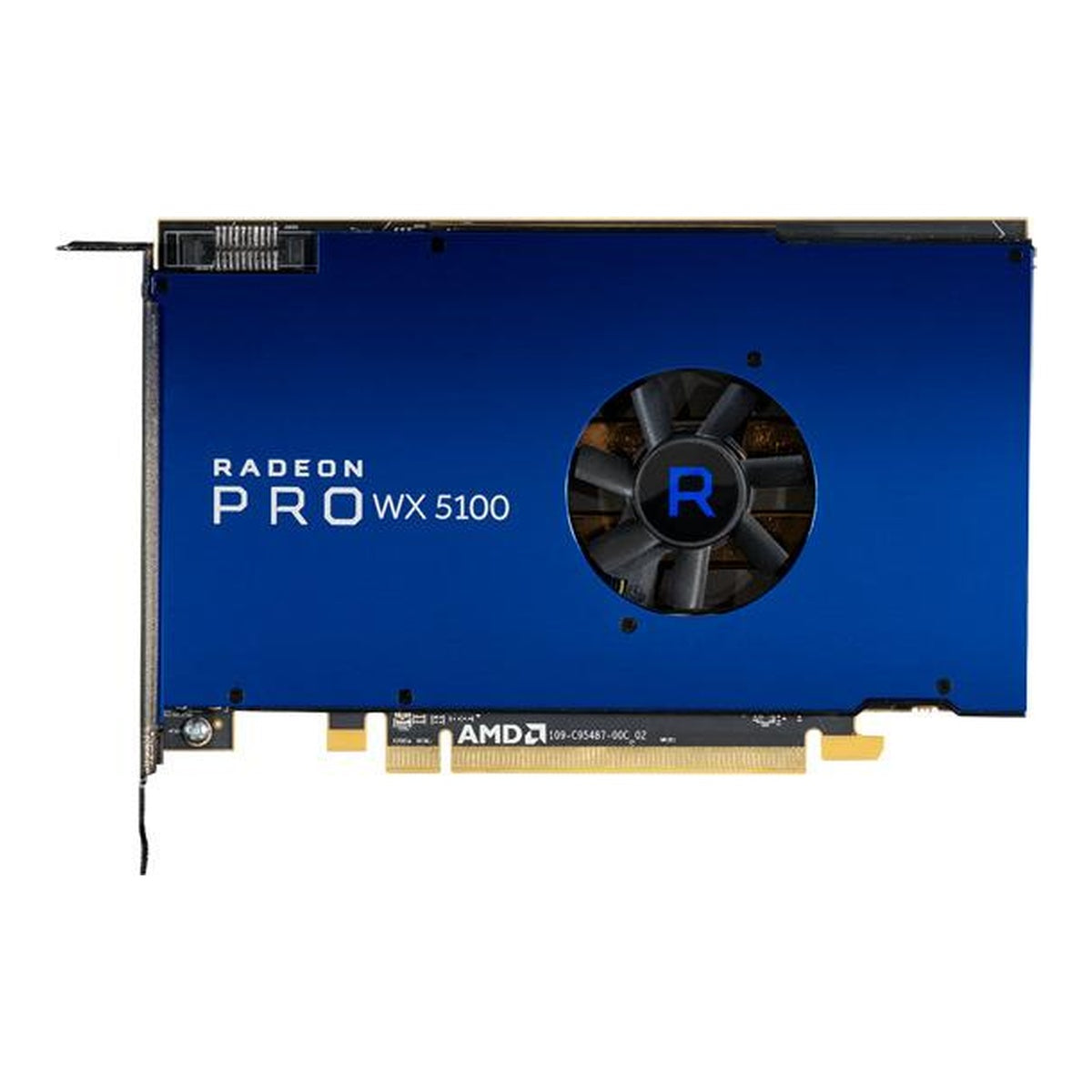 AMD Radeon Pro WX 5100 8GB graphics card – front view